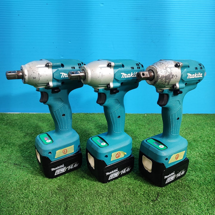 【中古品】マキタ(makita) 充電式インパクトレンチ TWA190DRGX 3個セット 最大締め付けトルク185N・m TW181DZ同等【岩槻店】