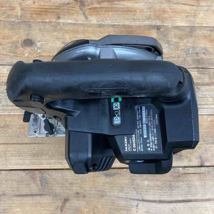 【中古品】 ハイコーキ(HIKOKI ※旧:日立工機) 36V コードレス丸のこ C3605DA(NNB) バッテリー2個付属 【東大和店】