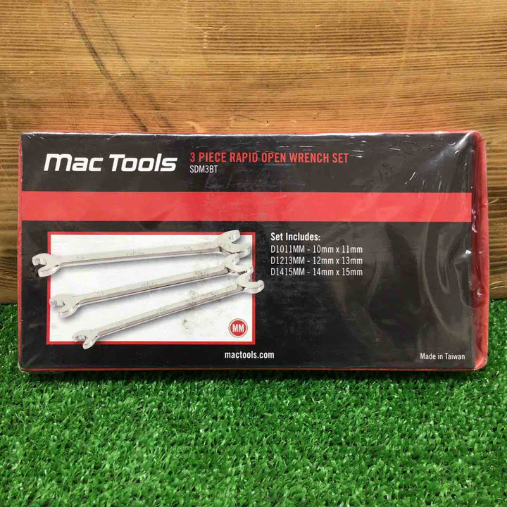 【未使用品】 マックツール/MACTOOLS ラピットオープンレンチセット SDM3BT *長期保管品 【鴻巣店】