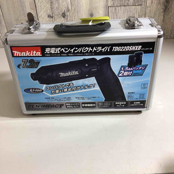 ★マキタ(makita) コードレスペンインパクトドライバー TD022DSHXB【戸田店】