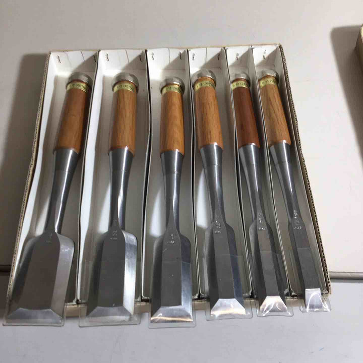 【未使用品】助丸 6本組 厚鑿 ハイス 鑿 鉋 大工道具 【戸田店】