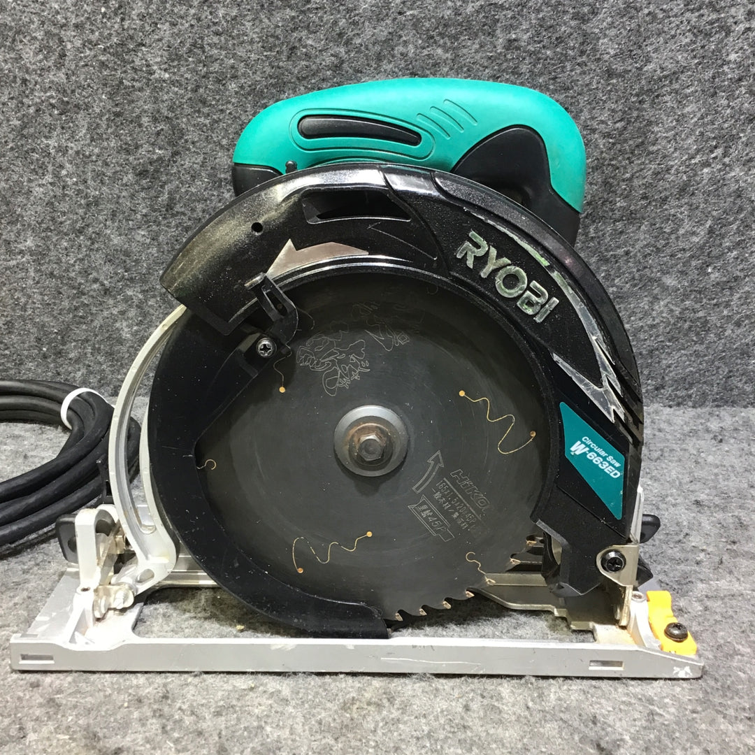〇リョービ(RYOBI) 165mm電子丸ノコ  W-663ED【桶川店】