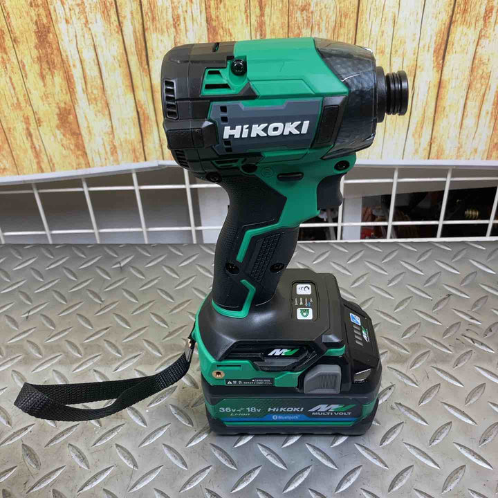 ★ハイコーキ(HIKOKI ※旧:日立工機) コードレスインパクトドライバ アグレッシブグリーン WH36DD(2XHLSZ)【川崎店】