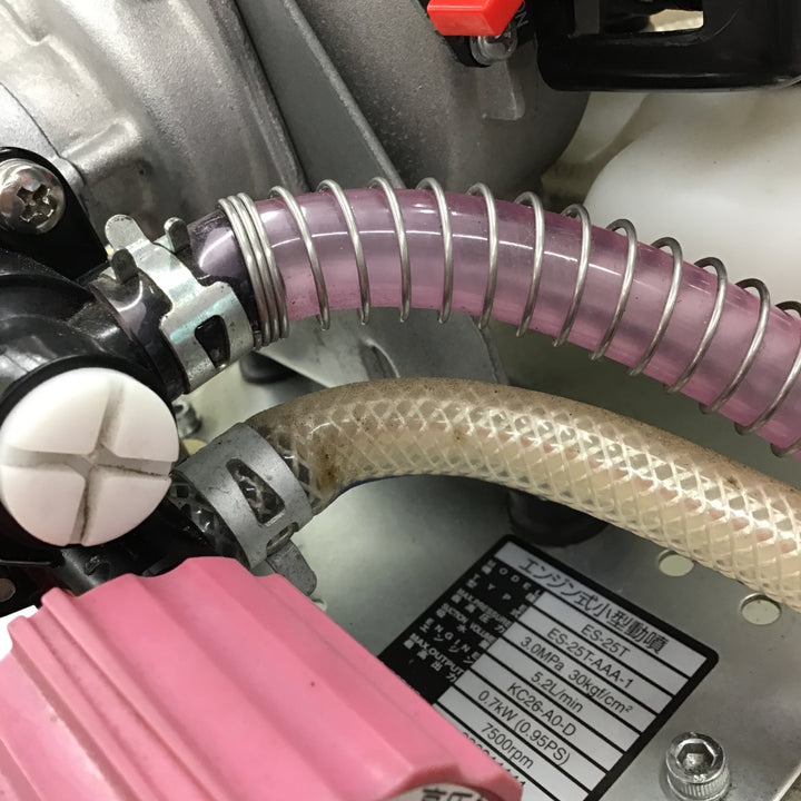 〇工進 2サイクルエンジン式 噴霧器25Lタンクキャリー 1連ピストン ES-25T 動噴 【桶川店】