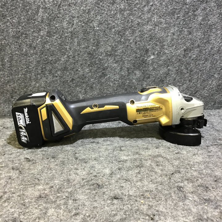 ★マキタ(makita) 100mmコードレスディスクグラインダ GA403DSP1【桶川店】