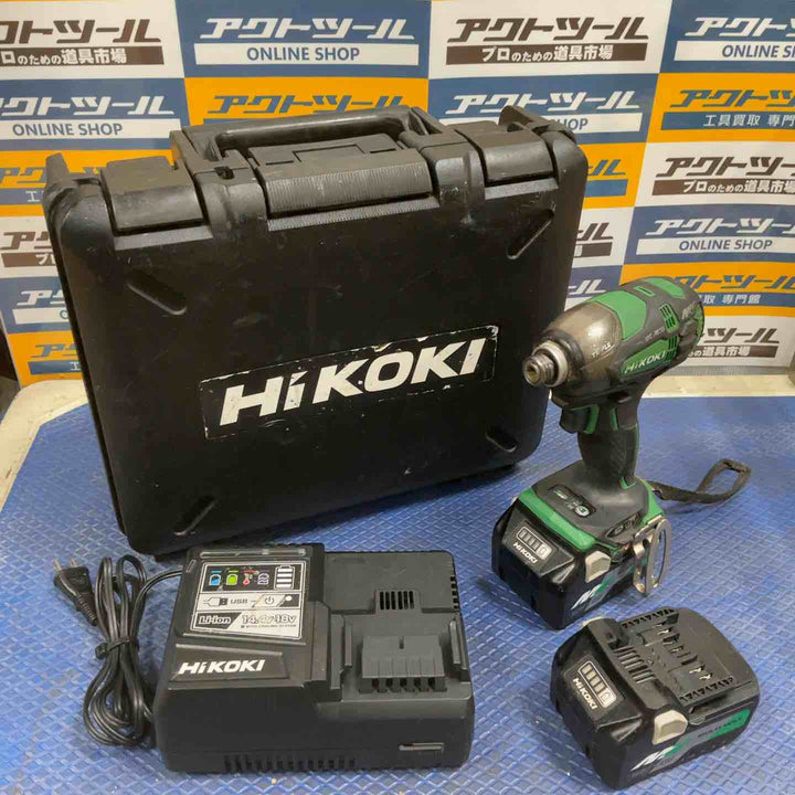 ★ハイコーキ(HIKOKI ※旧:日立工機) コードレスインパクトドライバー WH36DA(2XP)【草加店】