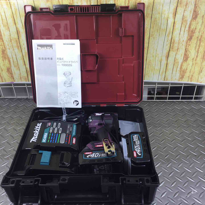 マキタ(makita) コードレスインパクトドライバー TD002GDXAP【川崎店】