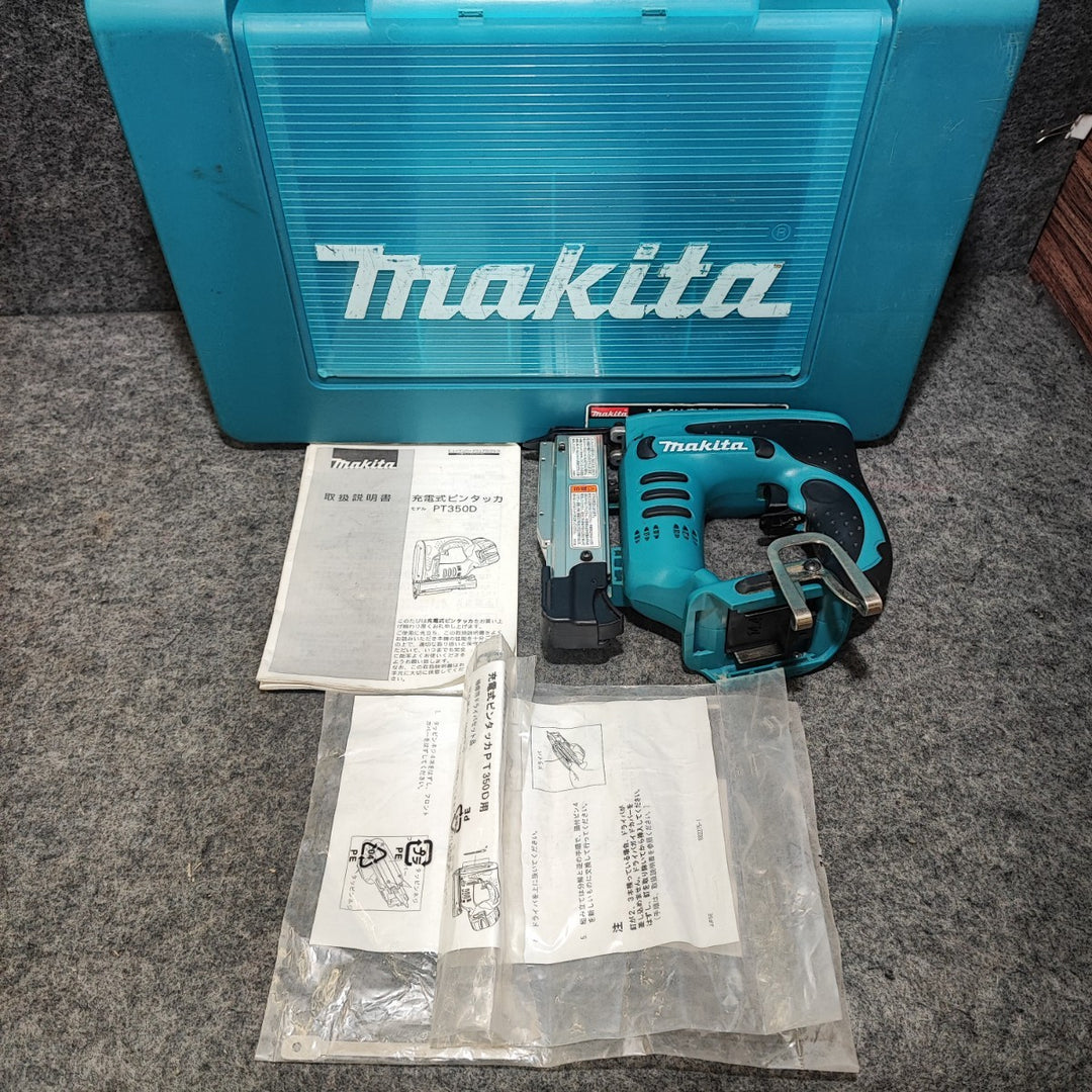 〇マキタ(makita) コードレスピンネイラ PT350DZK【桶川店】