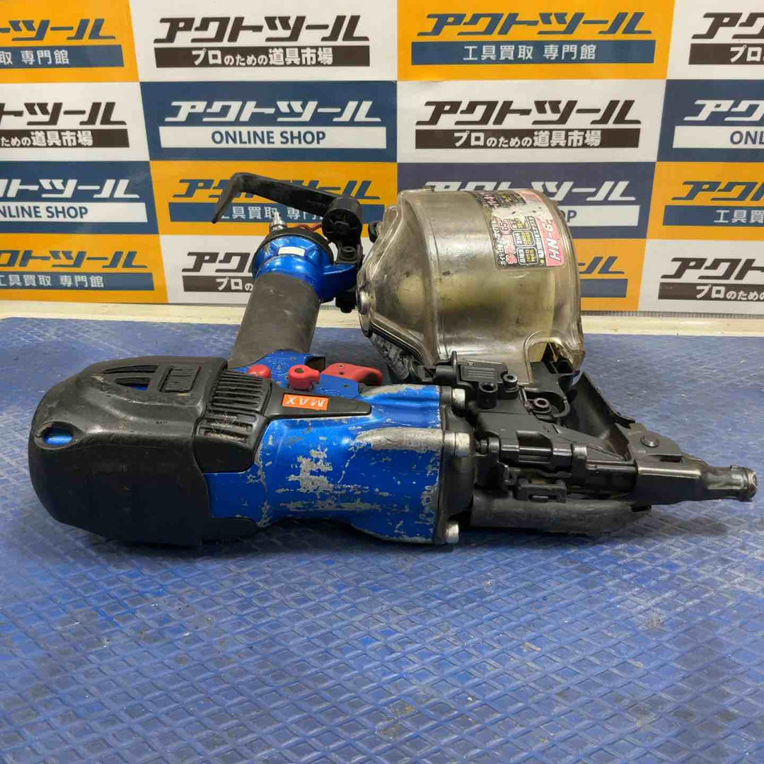 マックス(MAX) 高圧エア釘打ち機 HN-65N2(D)ブライトブルー【草加店】
