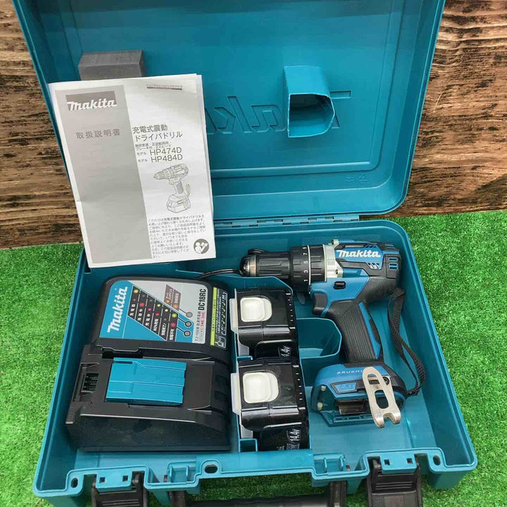 【未使用品(店頭展示品)】マキタ(makita) コードレス振動ドリルドライバー HP474DRGX 【川越店】