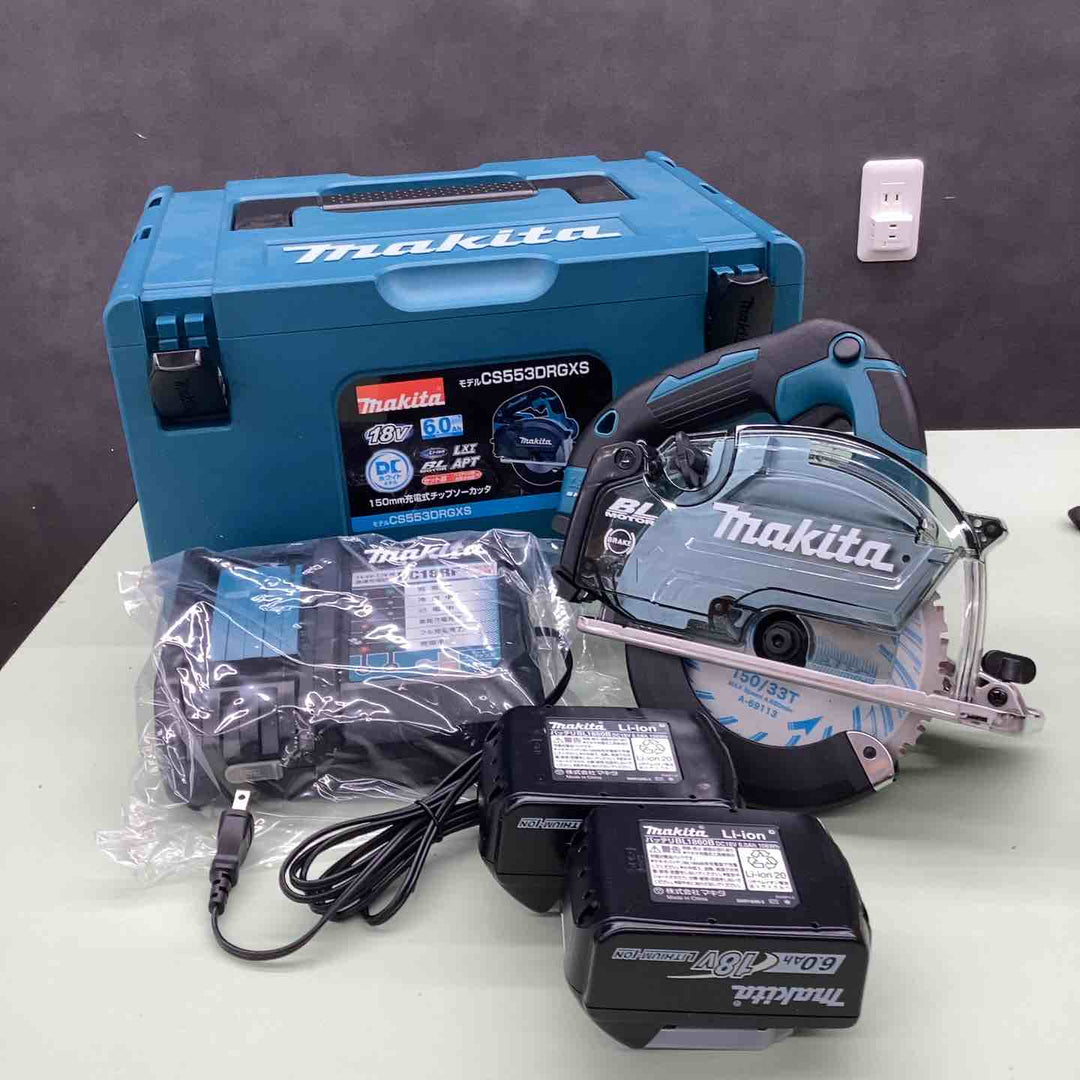 ★マキタ(makita) コードレスチップソーカッター CS553DRGXS【越谷店】