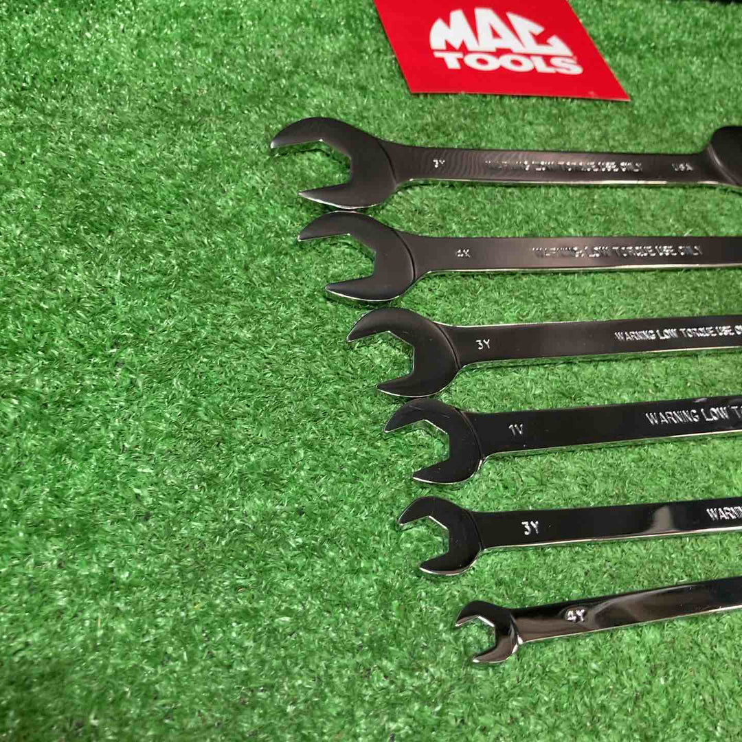 【未使用品(店頭展示品)】マックツール(MACTOOLS)メトリック 薄型スパナ 6本セット DT3032・2628・2224・1820・1416・1012【岩槻店】