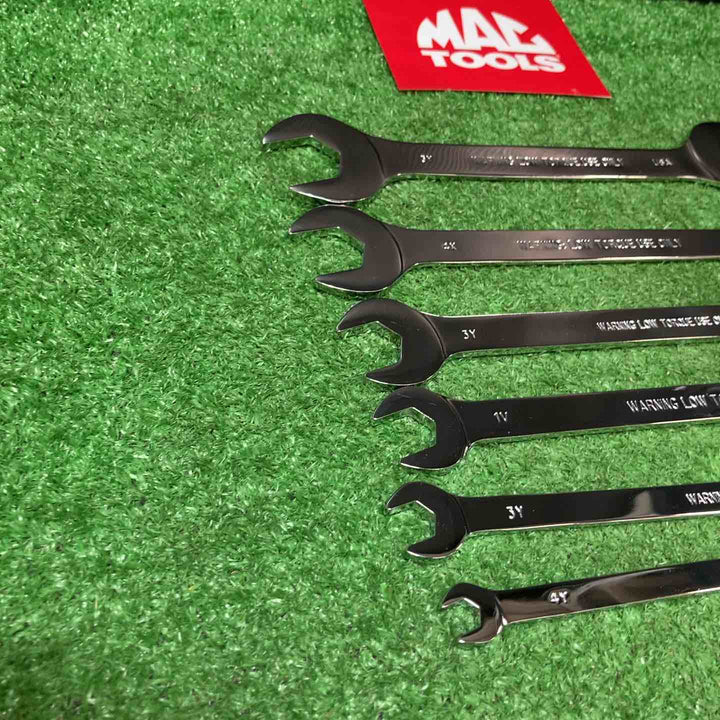 【未使用品(店頭展示品)】マックツール(MACTOOLS)メトリック 薄型スパナ 6本セット DT3032・2628・2224・1820・1416・1012【岩槻店】