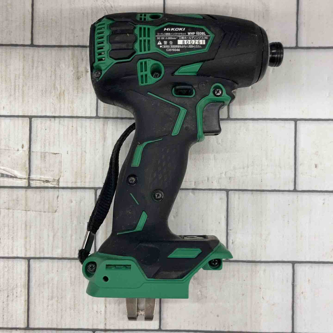 ★ハイコーキ(HIKOKI ※旧:日立工機) コードレスソフトインパクトドライバー WHP18DBL(2LXPK)【所沢店】