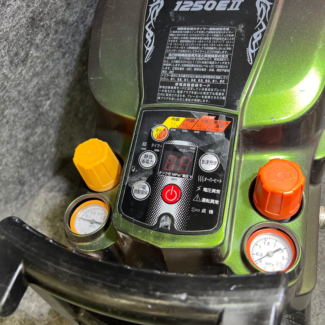 マックス(MAX) エアコンプレッサー AK-HL1250E2 限定色:プレミアムグリーン【桶川店】