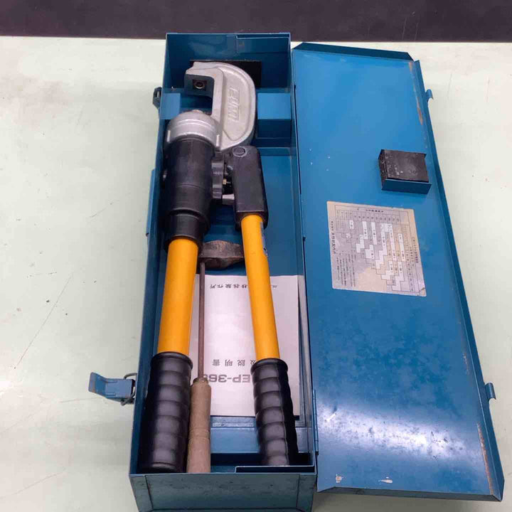 ◇泉精器(IZUMI)  T型手動油圧式圧縮工具 EP-365【越谷店】