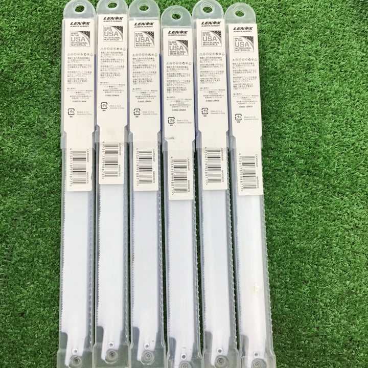 LENOX セーバーソーブレード LXJP054RP 6枚入×6パック 鉄・ステン用 260mm レシプロソー【桶川店】