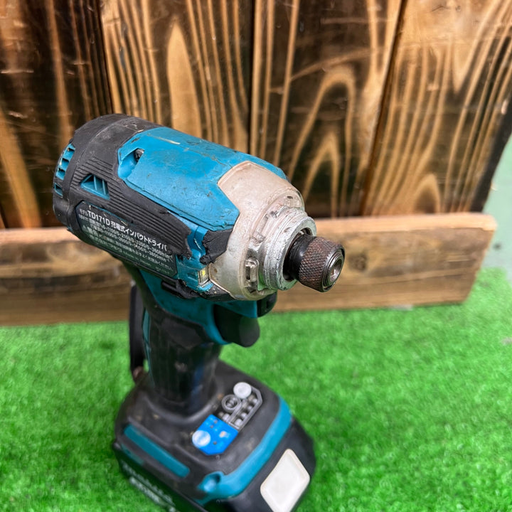 ★マキタ(makita) コードレスインパクトドライバー TD171DRGX  バッテリ 3.0Ah、5.0Ah 各1個 【桶川店】
