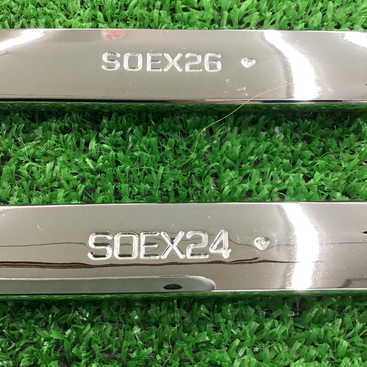 ▲スナップオン/Snap-on コンビネーションレンチ 2本セット インチ SOEX26/SOEX24【桶川店】