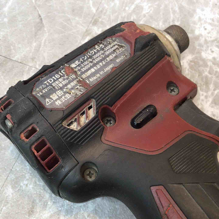 ★マキタ(makita) コードレスインパクトドライバー TD161DGXAR【八潮店】