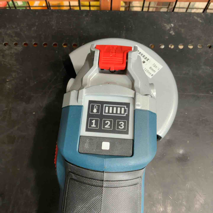 ボッシュ(BOSCH) 18V コードレスディスクグラインダー X-LOCK スタートキット(アクセサリーセット・8.0Ahバッテリー1個・充電器・キャリングケース付) GWX18V-10SC5J【草加店】