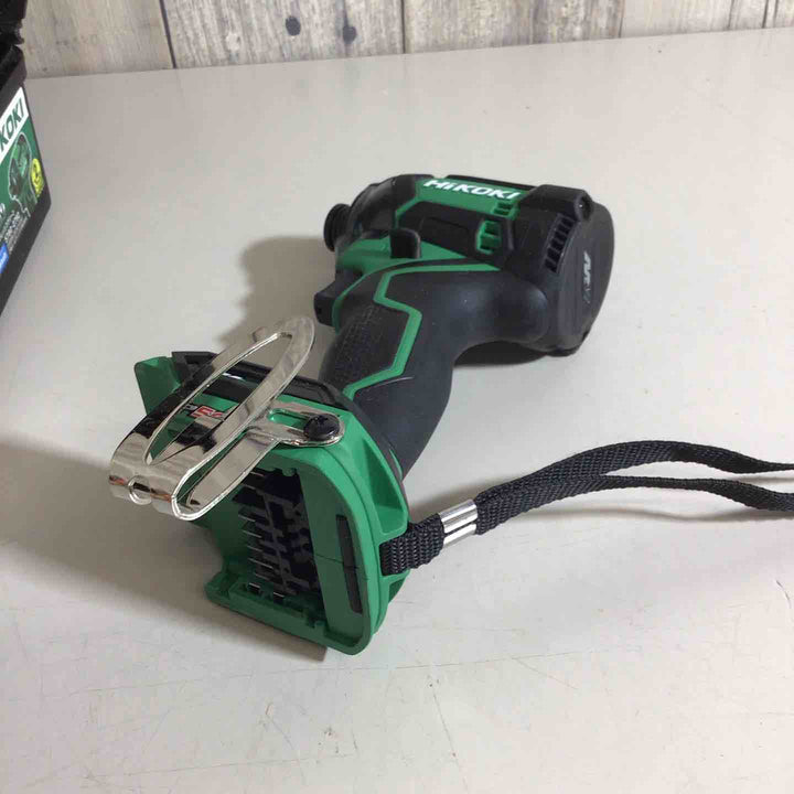 ★ハイコーキ(HIKOKI ※旧:日立工機) コードレスインパクトドライバ WH36DC(2XPS)(L) Bluetooth対応電池【戸田店】