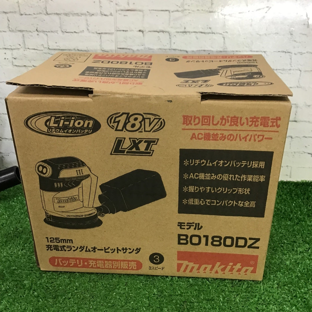 【未使用】 マキタ makita 18V コードレスランダムオービットサンダ BO180DZ 【桶川店】