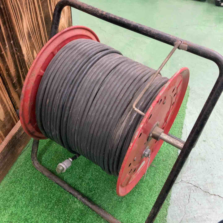 ※※差し込み口要確認・動作未確認※※ 弾電機製作所 電工リール CR-2105-AL【桶川店】