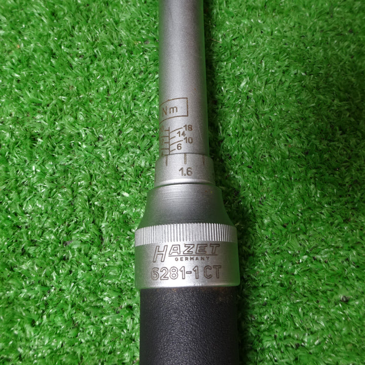 ハゼット/HAZET 高精度プリセット型トルクレンチ 6281-1CT 交換式 ヘッドなし 【岩槻店】