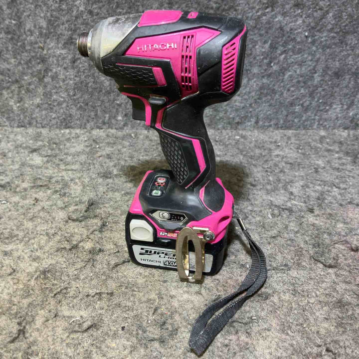 ◇ハイコーキ(HIKOKI ※旧:日立工機) コードレスインパクトドライバー WH14DDL(NN)(R)※本体のみ【桶川店】