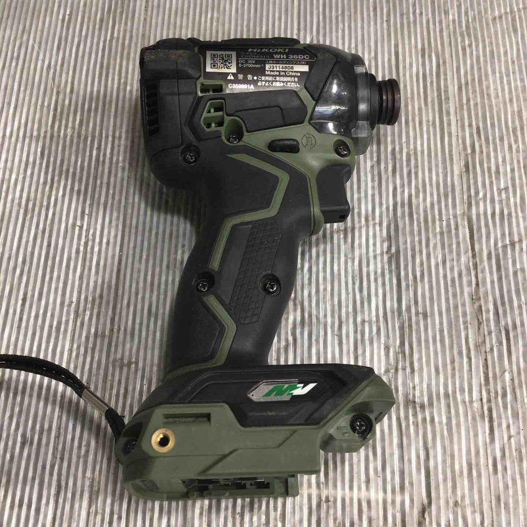 ★ハイコーキ(HIKOKI ※旧:日立工機) コードレスインパクトドライバー WH36DC(NNG)【草加店】