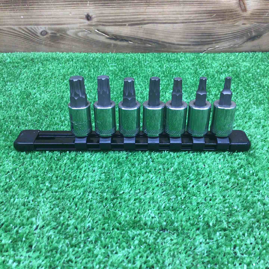 【現状品】 マックツール/MACTOOLS ヘックスソケット H10~H4 *7本セット 【鴻巣店】