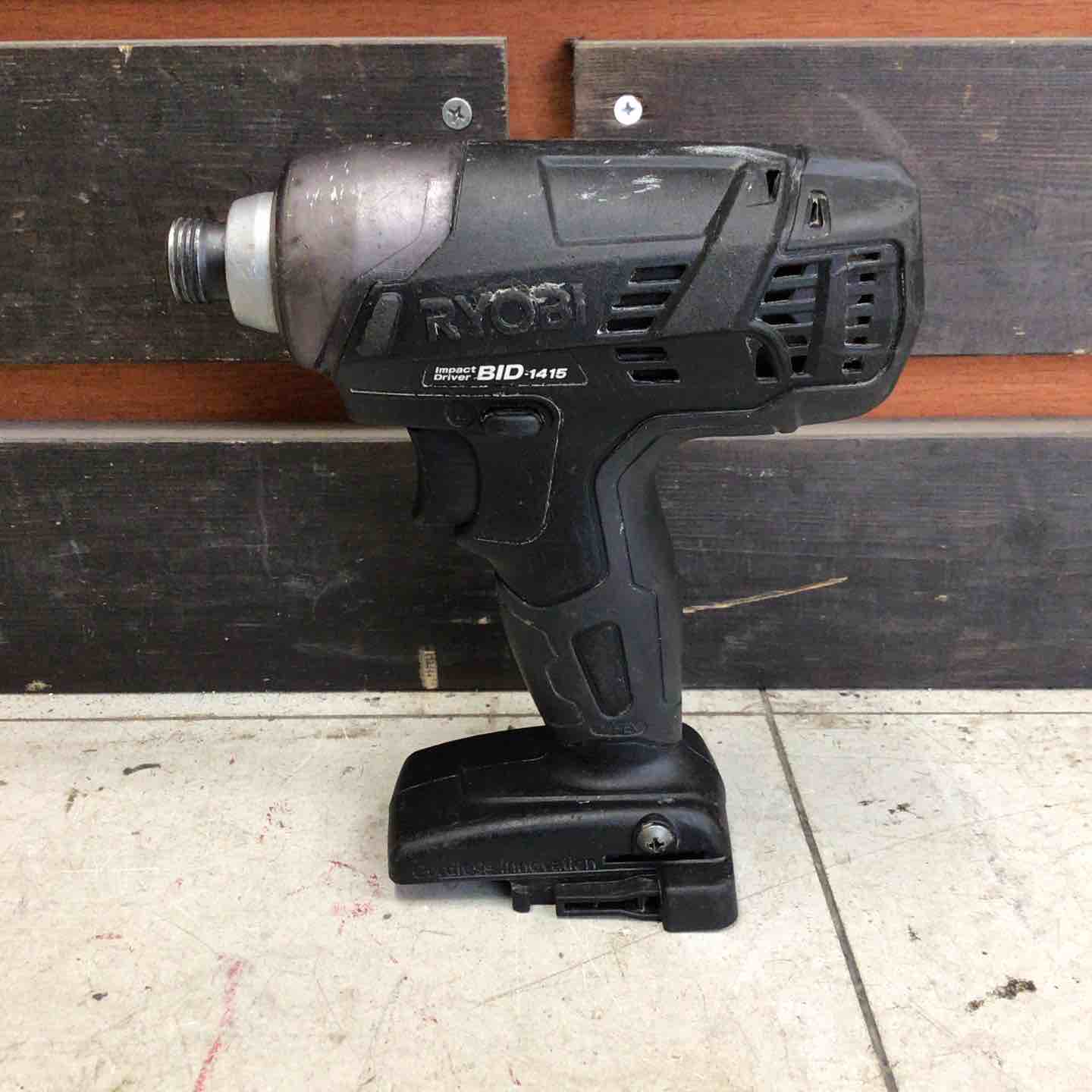 現状品】 リョービ/RYOBI コードレスインパクトドライバ BID-1415 
