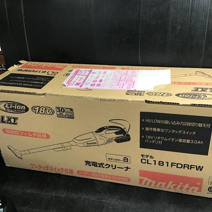 ★マキタ(makita) コードレスクリーナー CL181FDRFW【草加店】