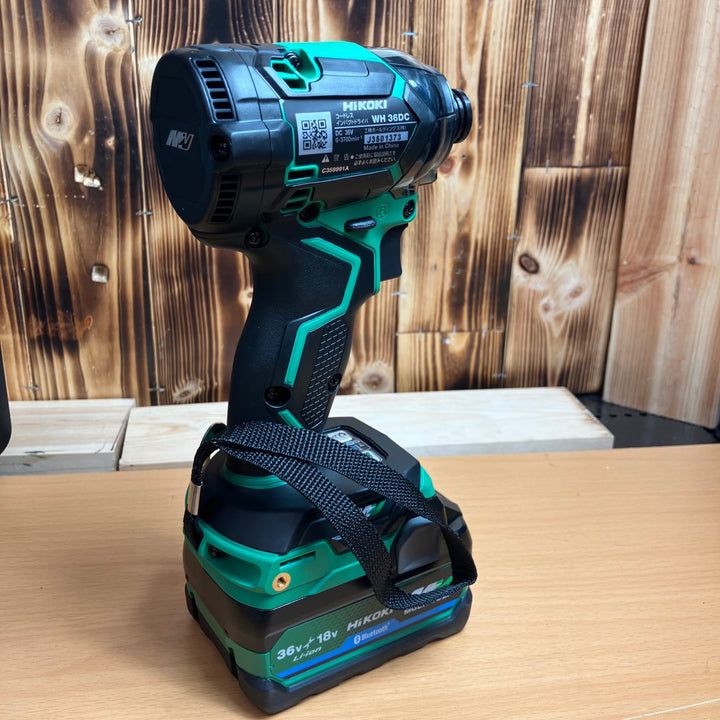 ◇HiKOKI(ハイコーキ) 36V 充電式 インパクトドライバ WH36DC(XPSZ)バッテリー1個セット【越谷店】