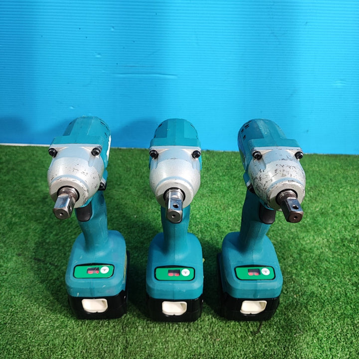 【中古品】マキタ(makita) 充電式インパクトレンチ TWA190DRGX 3個セット 最大締め付けトルク185N・m TW181DZ同等【岩槻店】