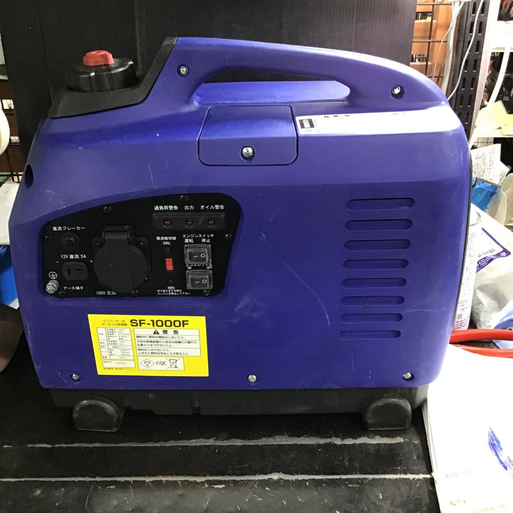 ワイビーエー インバーター発電機 SF-1000F【草加店】