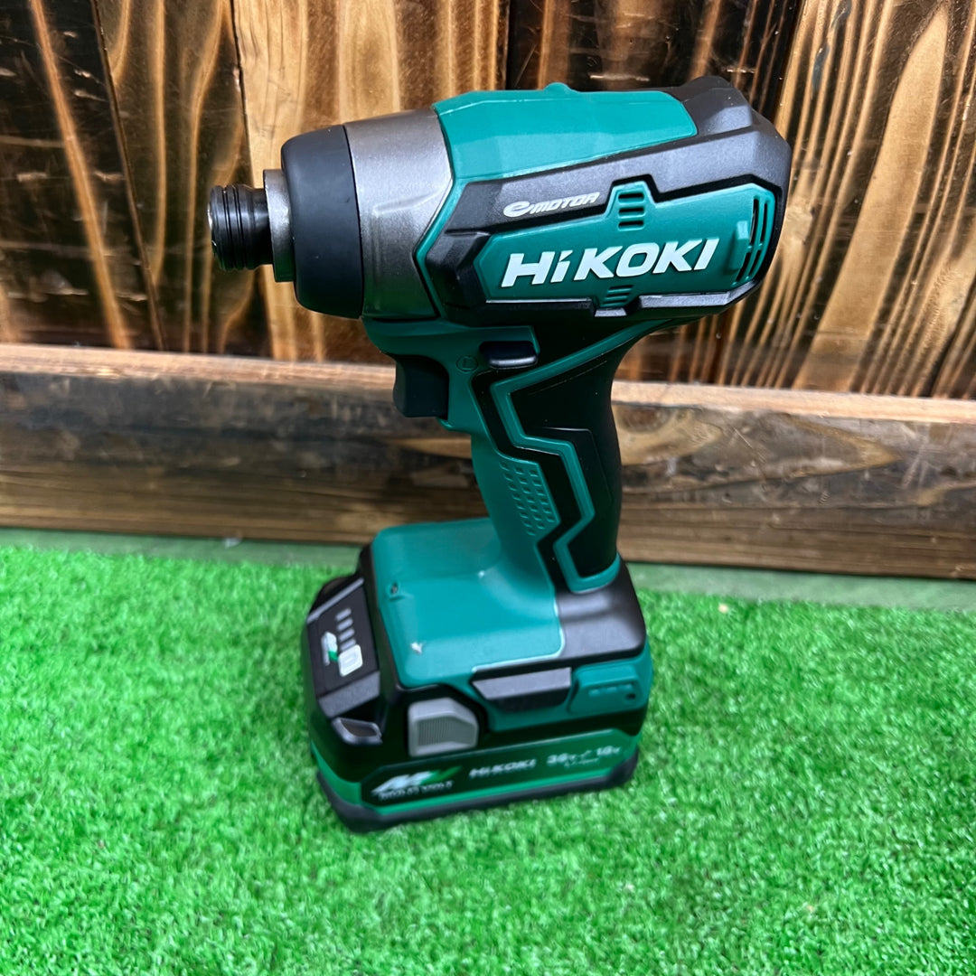 ハイコーキ(HiKOKI) コードレスインパクトドライバー WH18DD(2XCZ) 18V【桶川店】