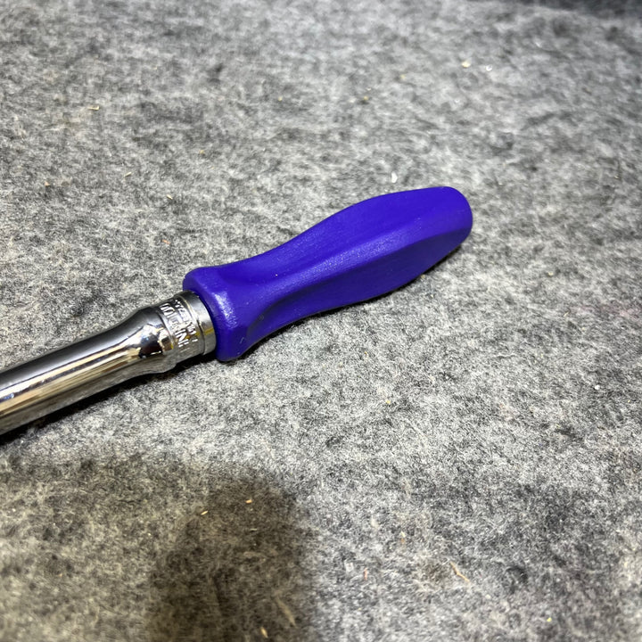 ▼スナップオン/Snap-on 3/8drスイべルヘッドラチェット 差込角:3/8 FHNFD100 旧グリップ ダークパープル【桶川店】