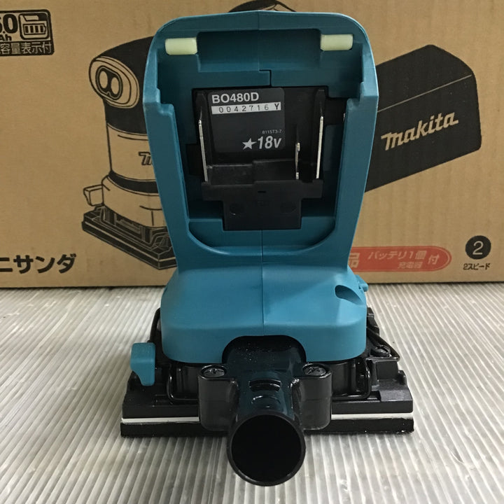 ★マキタ(makita) コードレス防じんミニサンダ BO480DRG【草加店】