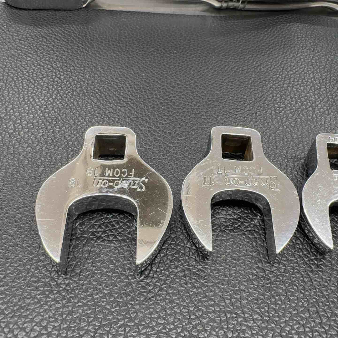 Snap-on スナップオン 3/8クロウフットレンチオープンエンドレンチ FCOM 6個組【八潮店】