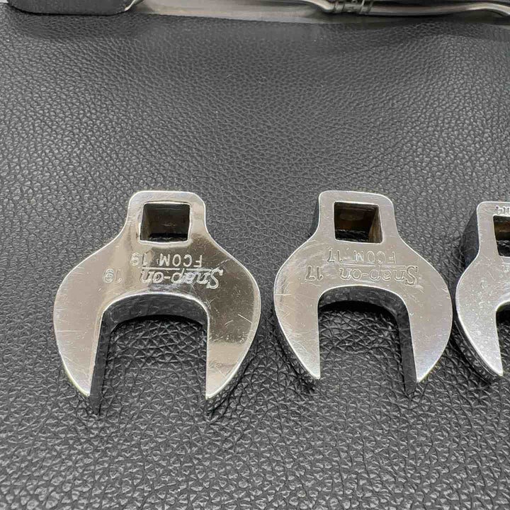 Snap-on スナップオン 3/8クロウフットレンチオープンエンドレンチ FCOM 6個組【八潮店】