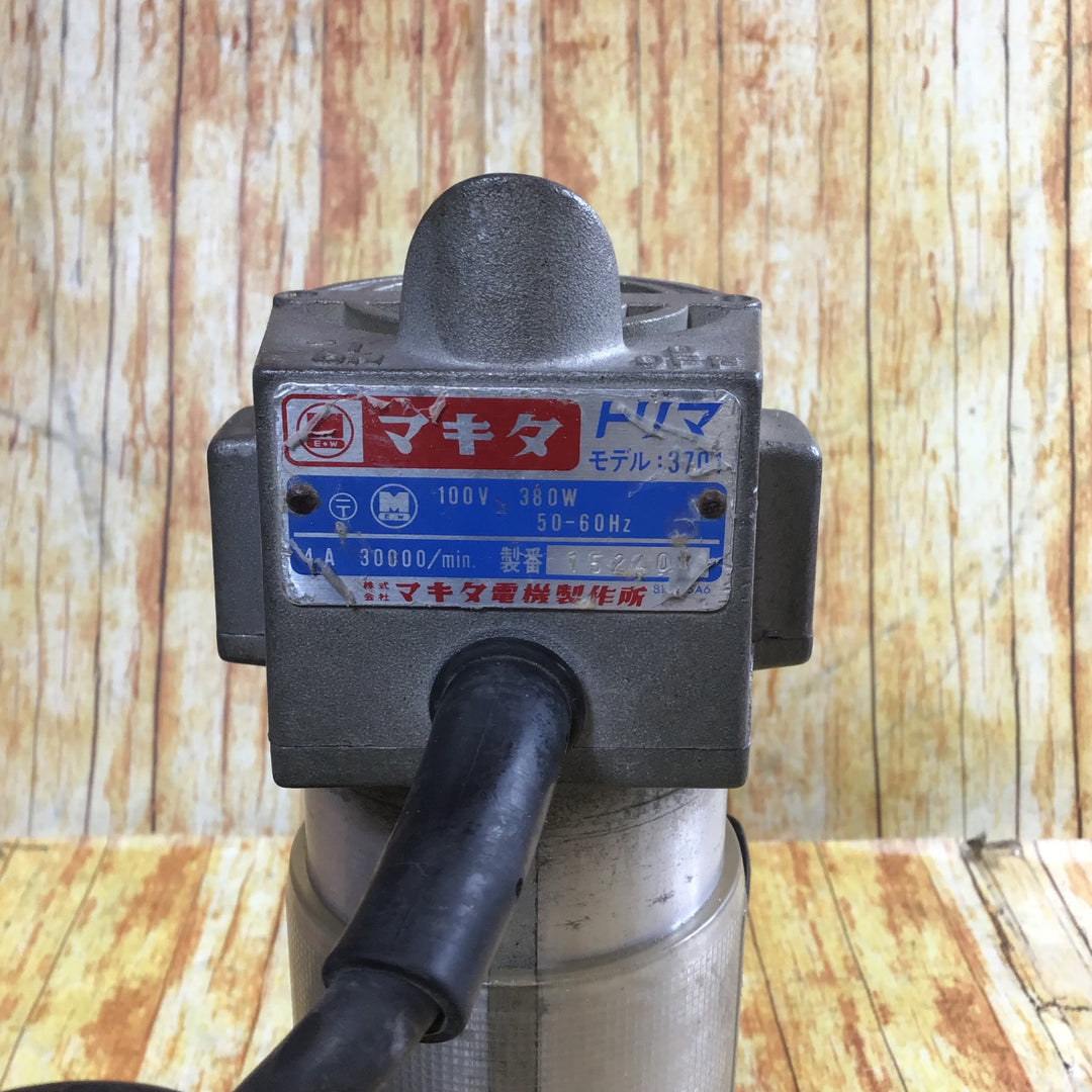 〇マキタ(makita) トリマ 6mm 3701【川崎店】