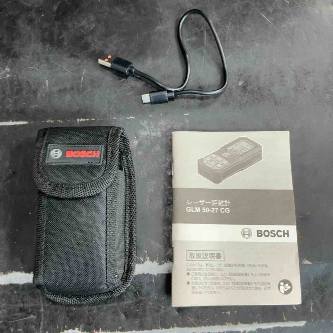 ◇ボッシュ(BOSCH) グリーンレーザー距離計 GLM50-27CG【草加店】