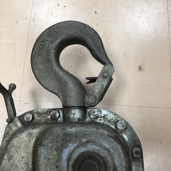 【中古品】スーパーツール チルホール 型式不明 本体のみ※ワイヤー、ハンドル無し【草加店】