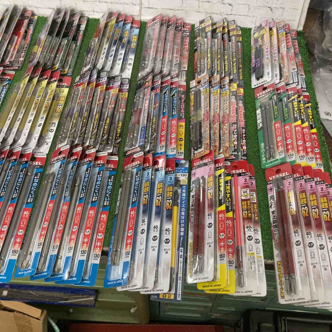 【未使用品】ビット2本入り×180個まとめ売り♪ VESSEL ベッセル ANEX アネックス など ④
