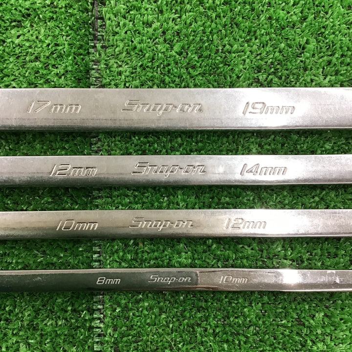 ▲スナップオン/Snap-on ストレートメガネレンチ 4本セット 0810/1012/1214/1719【桶川店】
