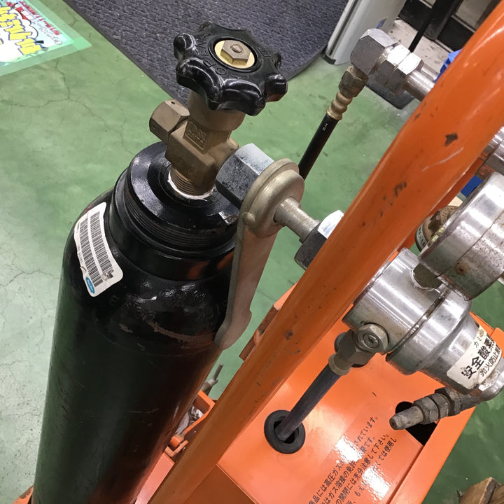 【店頭受取り限定】カミマル KS運搬車 KSコンシャン型 小型溶接 ガス溶接 溶断 ボンベあり 動作未確認【桶川店】