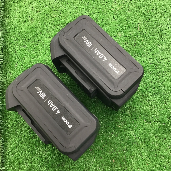 DCM 18V4.0Ahバッテリ 2個セット BP-1840D リチウムイオン【桶川店】