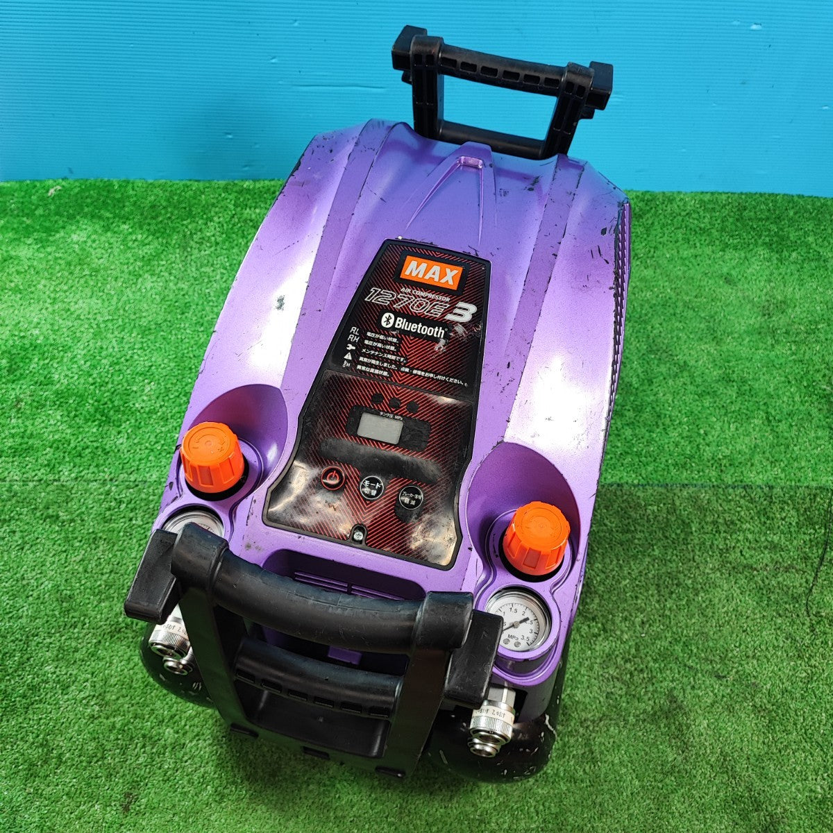 ◇マックス(MAX) エアコンプレッサー AK-HH1270E3 メタリックパープル